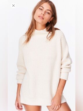 BDG Cream Turtleneck Sweater